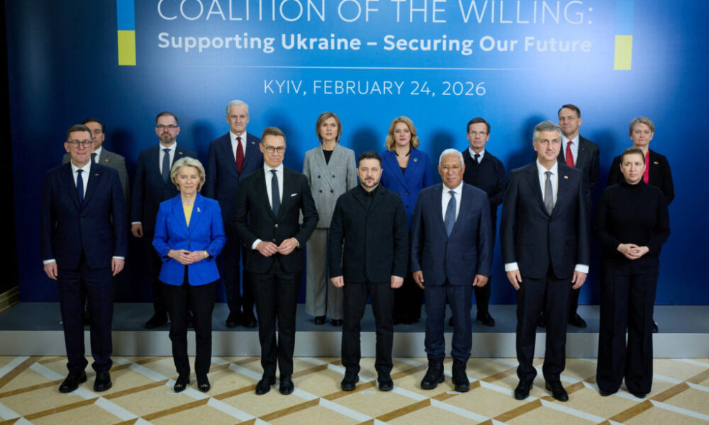Slavic Matrix European Leaders Join Kyiv Ceremony Four Years After Russian Invasion ...